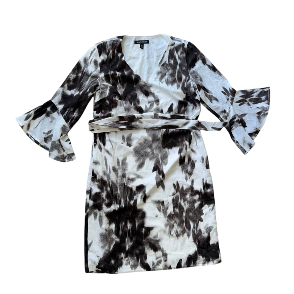 Banana Republic 3/4 Sleeve Shift Dress XS